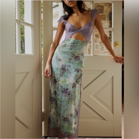 Free People Dresses & Skirts - NWOT Free People Suddenly Fine Maxi Slip dress